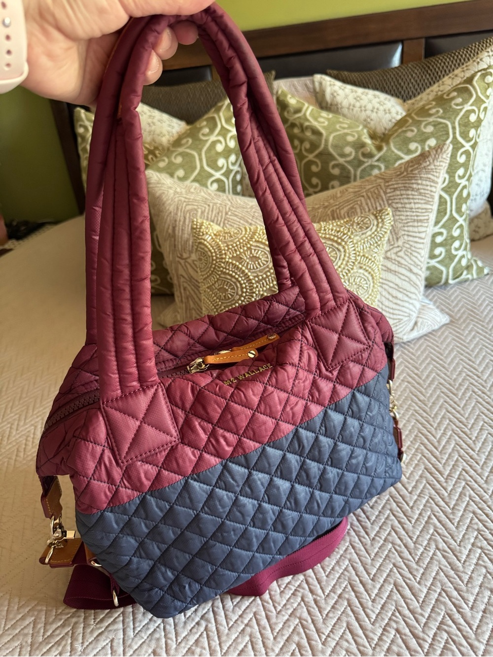 FINAL PRICE!! 🎉QUICK SALE🎉MZ Wallace color block medium Sutton bag - Picture 9 of 12